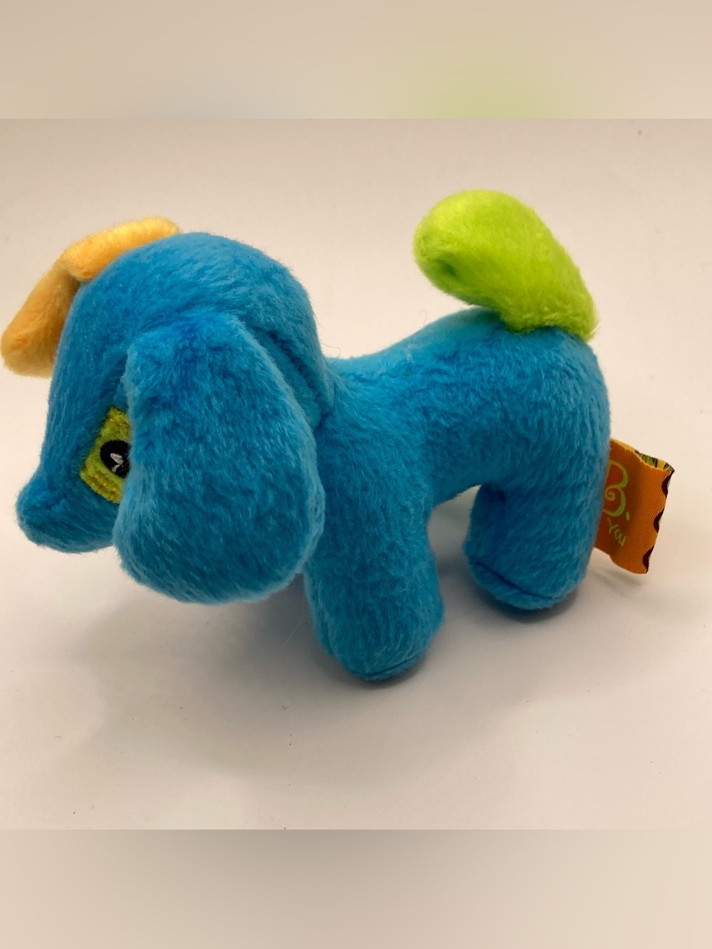 B. Toys Battat Blue Puppy Dog Plush Mini 4" Replacement Animal Critter Clinic